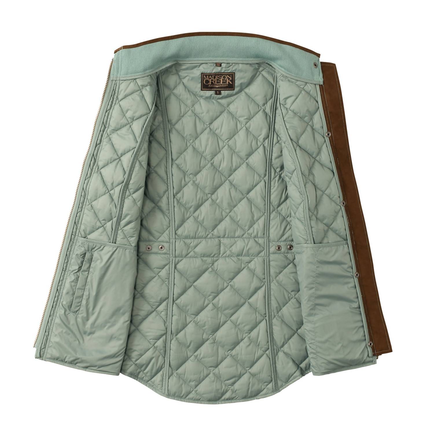 Madison Creek Outfitters Vista Quilted Nylon Vest in topaz - women's jacket - view 6