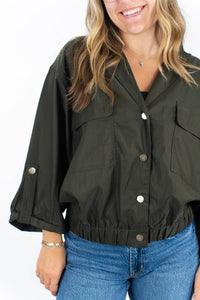 Six/Fifty - Celine Elastic Hem Jacket
