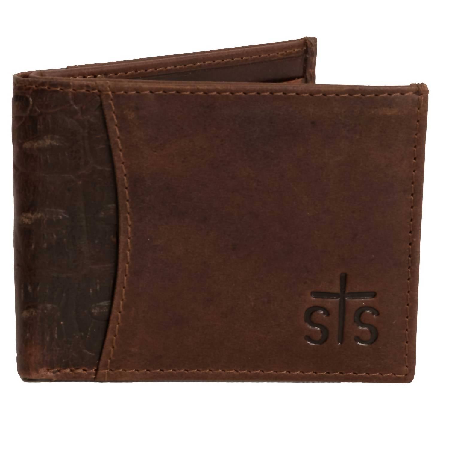Sts Ranchwear - Men's Croc Bifold Wallet