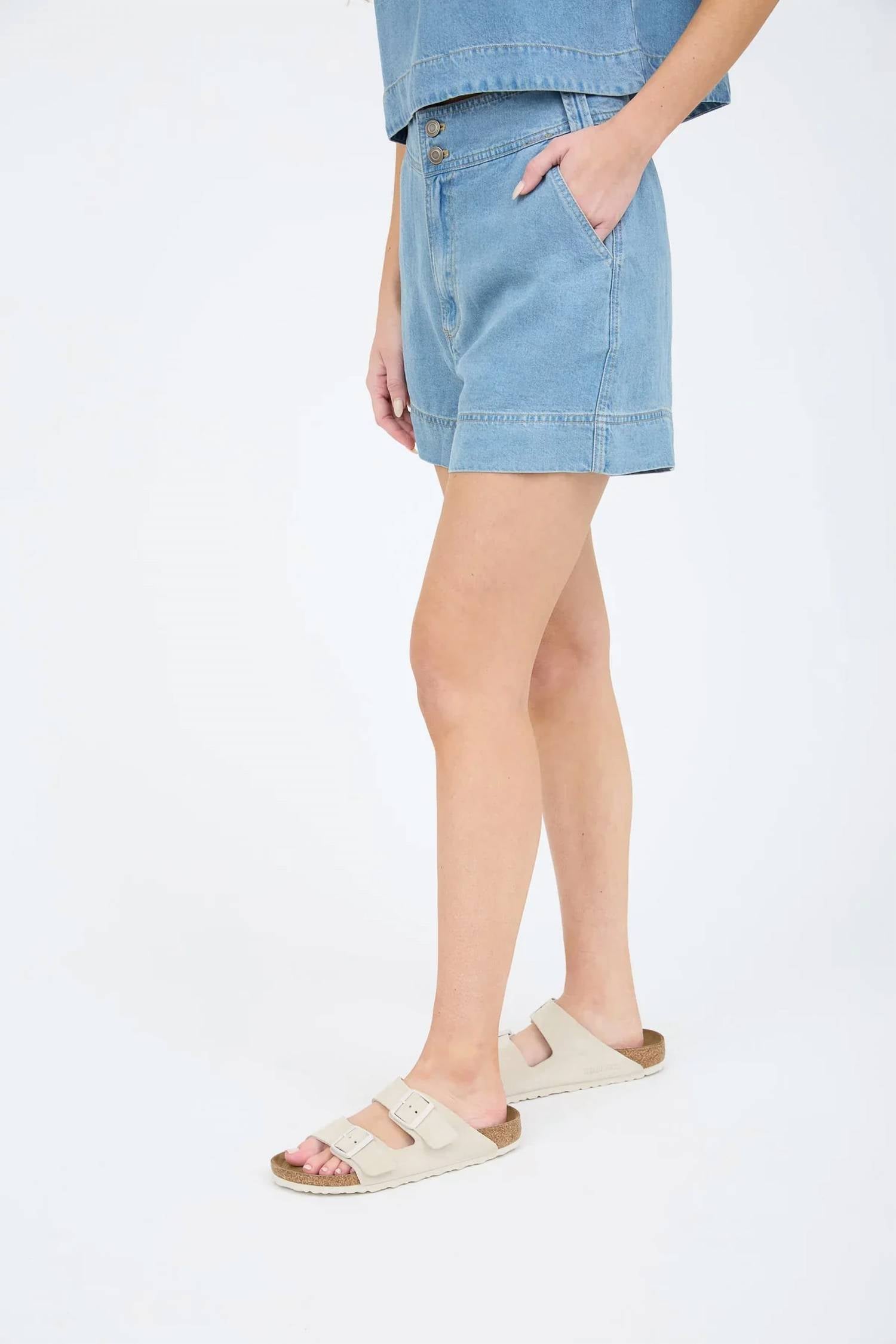 Blu Pepper - Maris High Waist Shorts