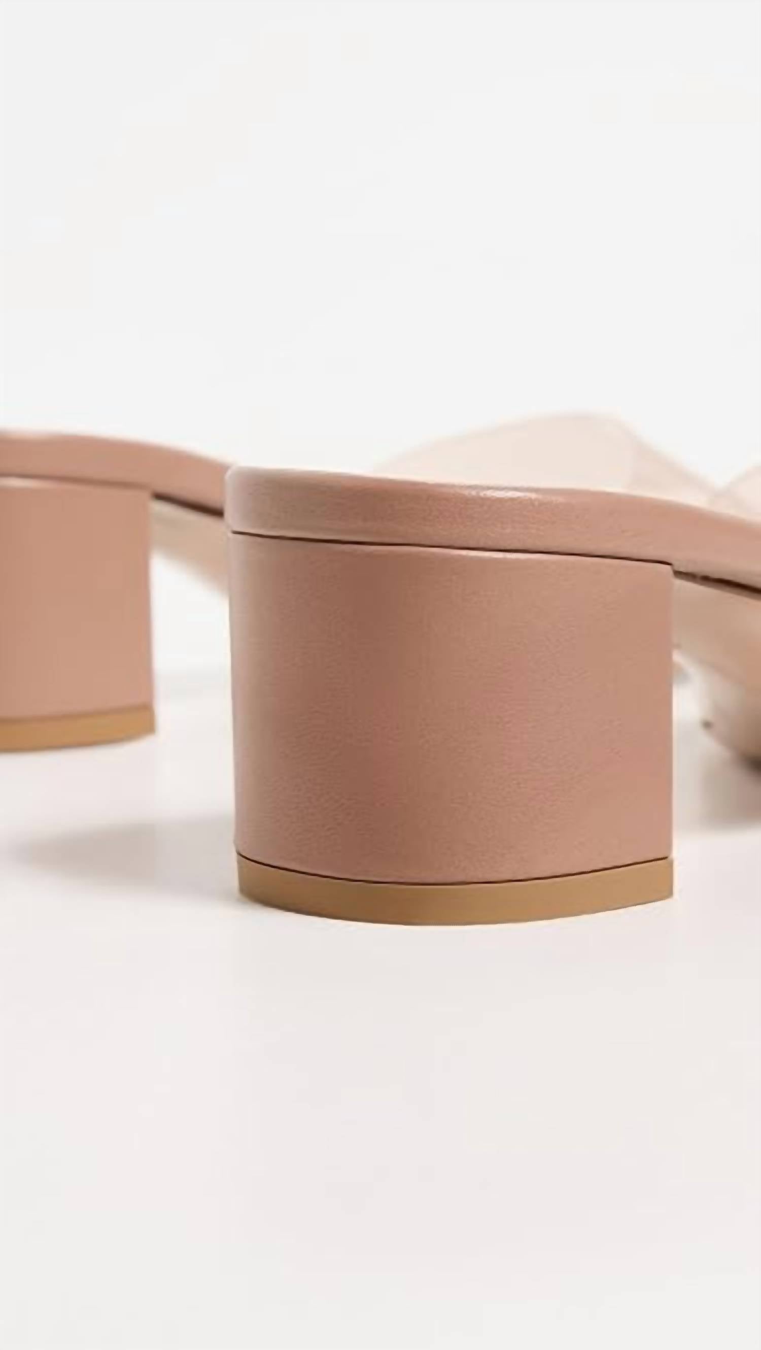 Gianvito Rossi - Women's Plexi Block Heel Mule