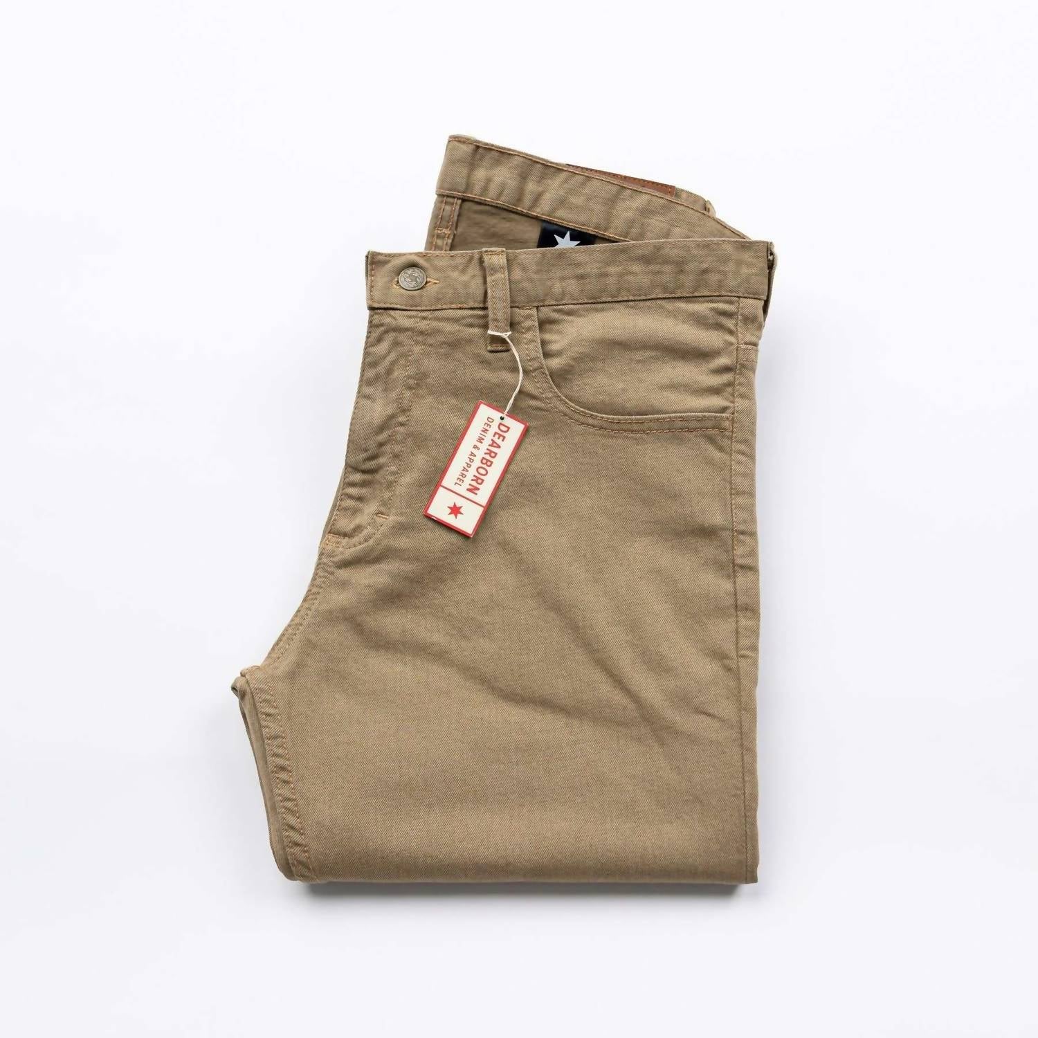 Deerfield Leathers - Tailored Fit Mid Rise Jeans