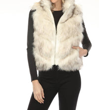 Metric Knits - Reversible Faux Fur Vest