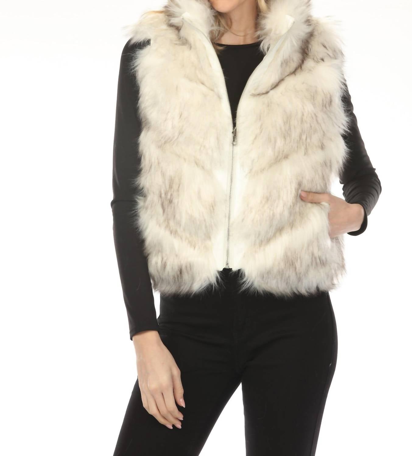 Metric Knits - Reversible Faux Fur Vest