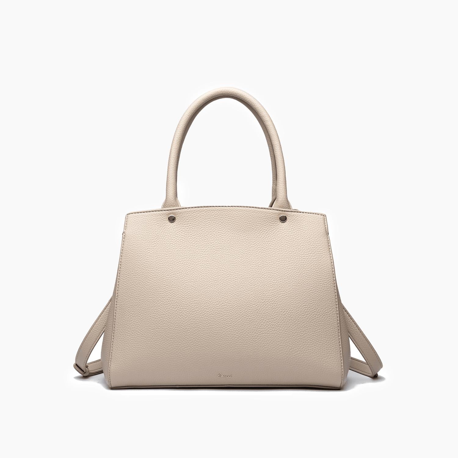 Like Dreams - Women's Poppy Bowtie Top Handle Satchel Bag