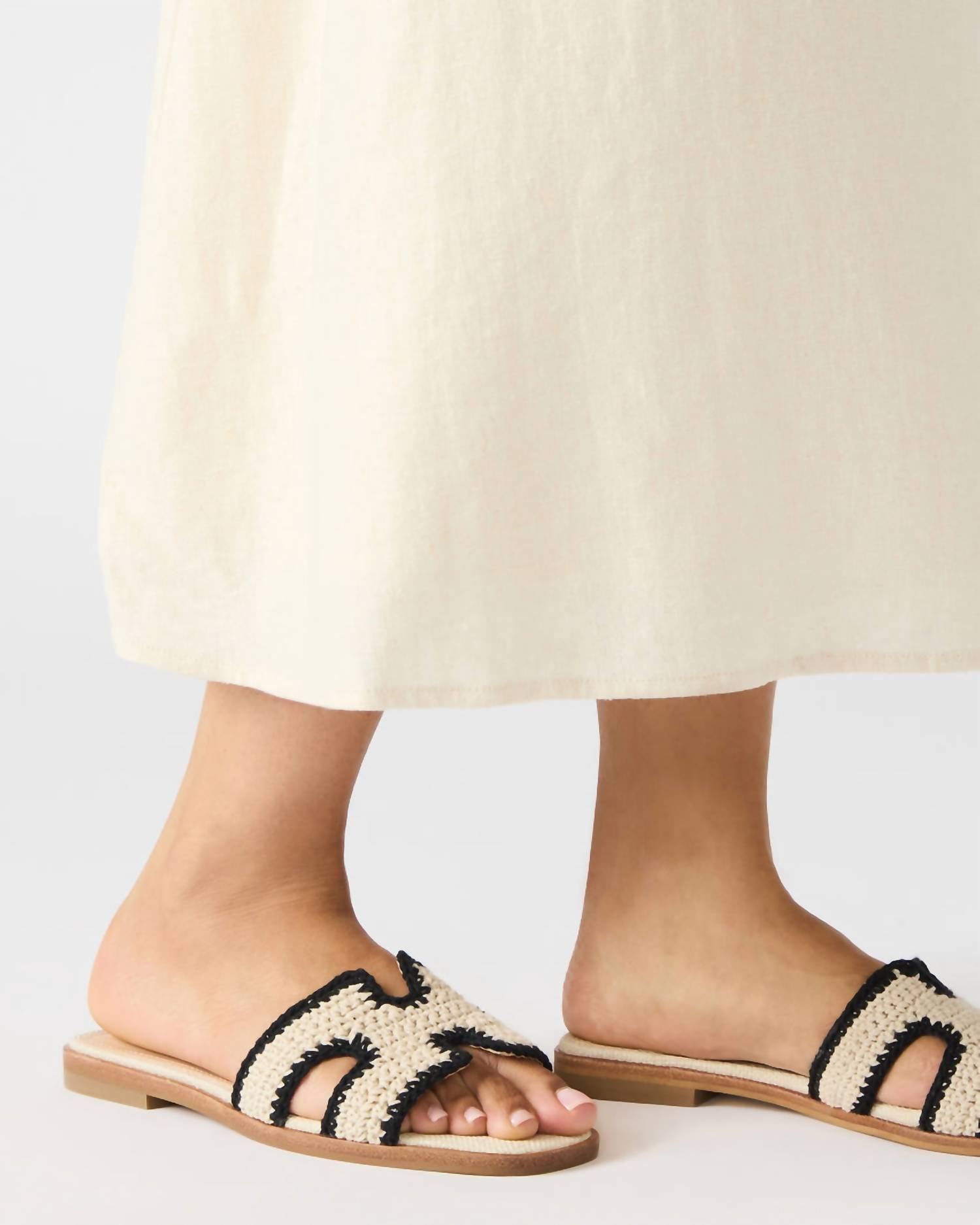 STEVE MADDEN Women's Hadyn Sandal in cream multi 1 - women's sandal - view 4