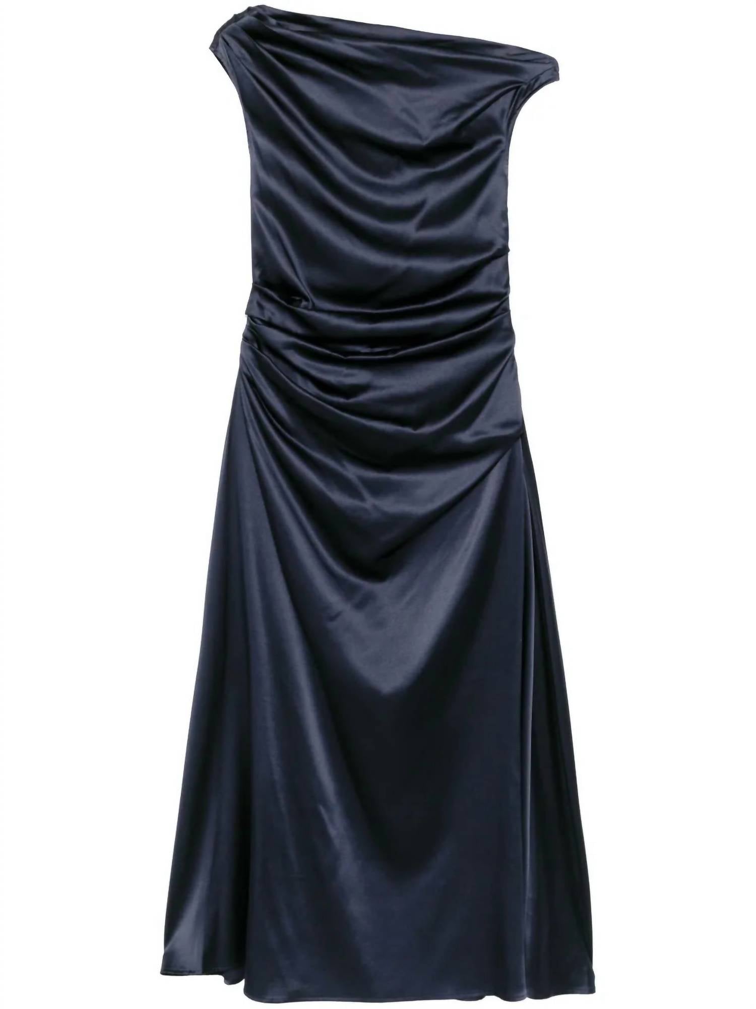 Staud - Phare Silk Off-the-shoulder Dress