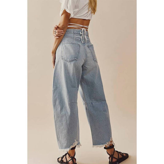 Paperdolls - Light Blue Wide Leg Jeans