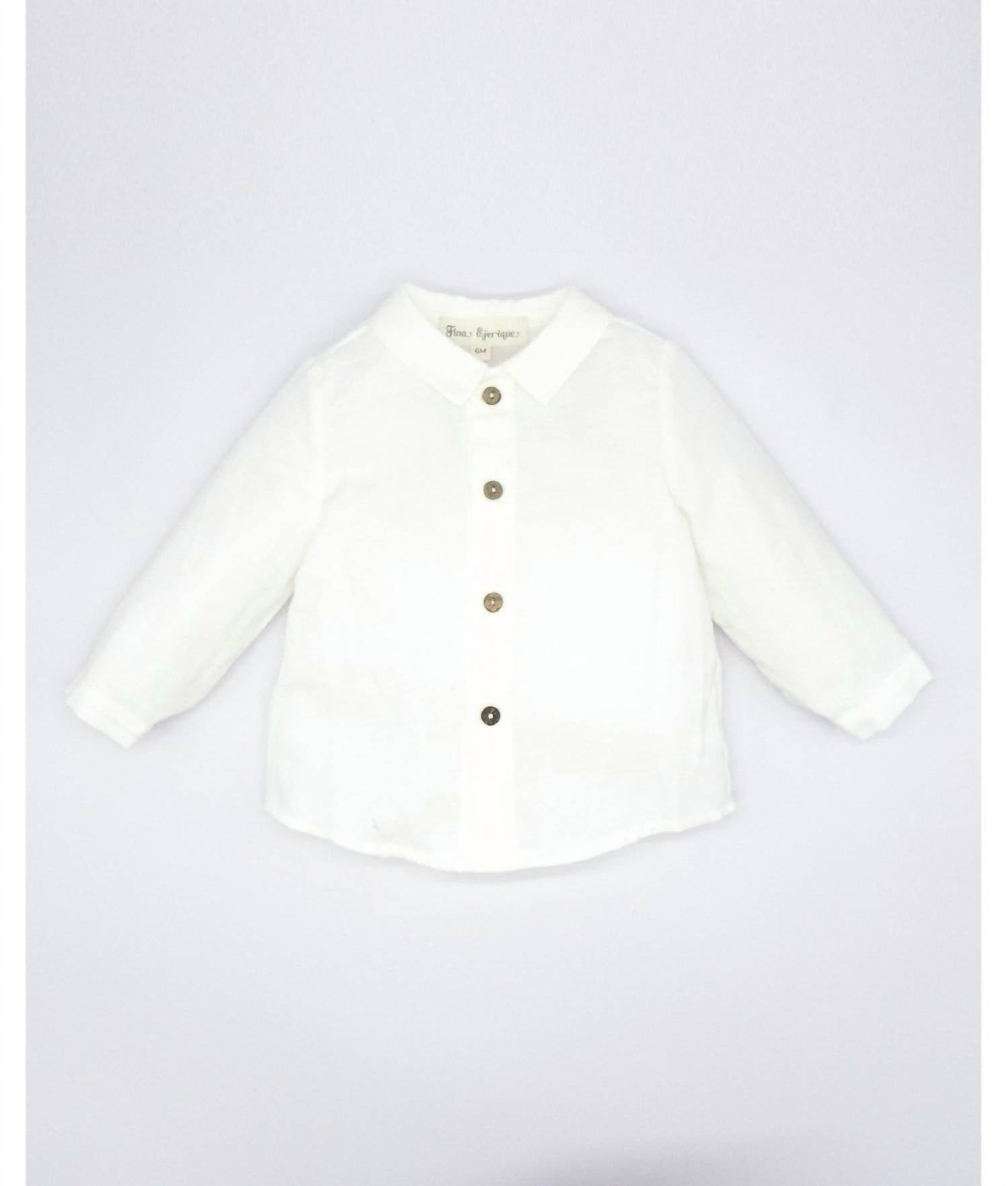 Fina Ejerique - Boy's Button Down Shirt