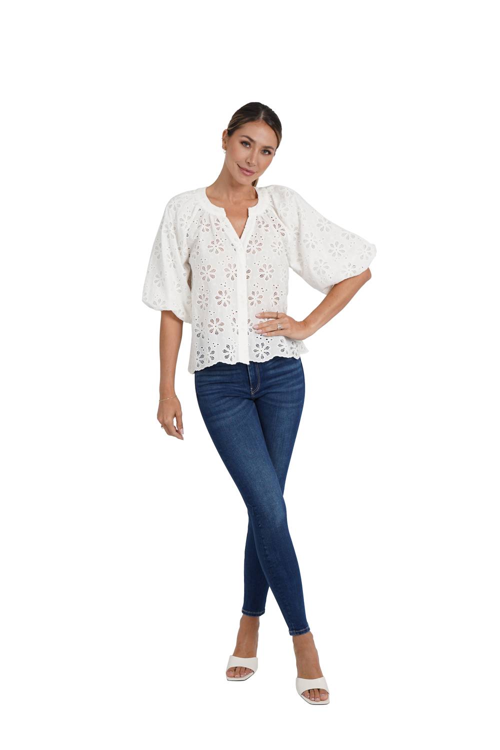 Love Token - Blake Eyelet Blouse