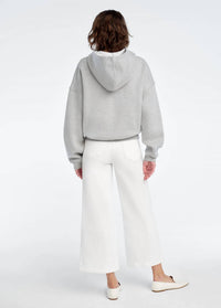 Favorite Daughter - Heart Embroidered Sweatshirt
