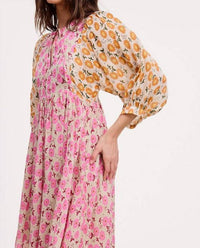 Ultramarine - Payton Blossom Midi Dress