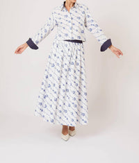 Rosie Assoulin - Easy Does It Winding Vines Embroidery Skirt