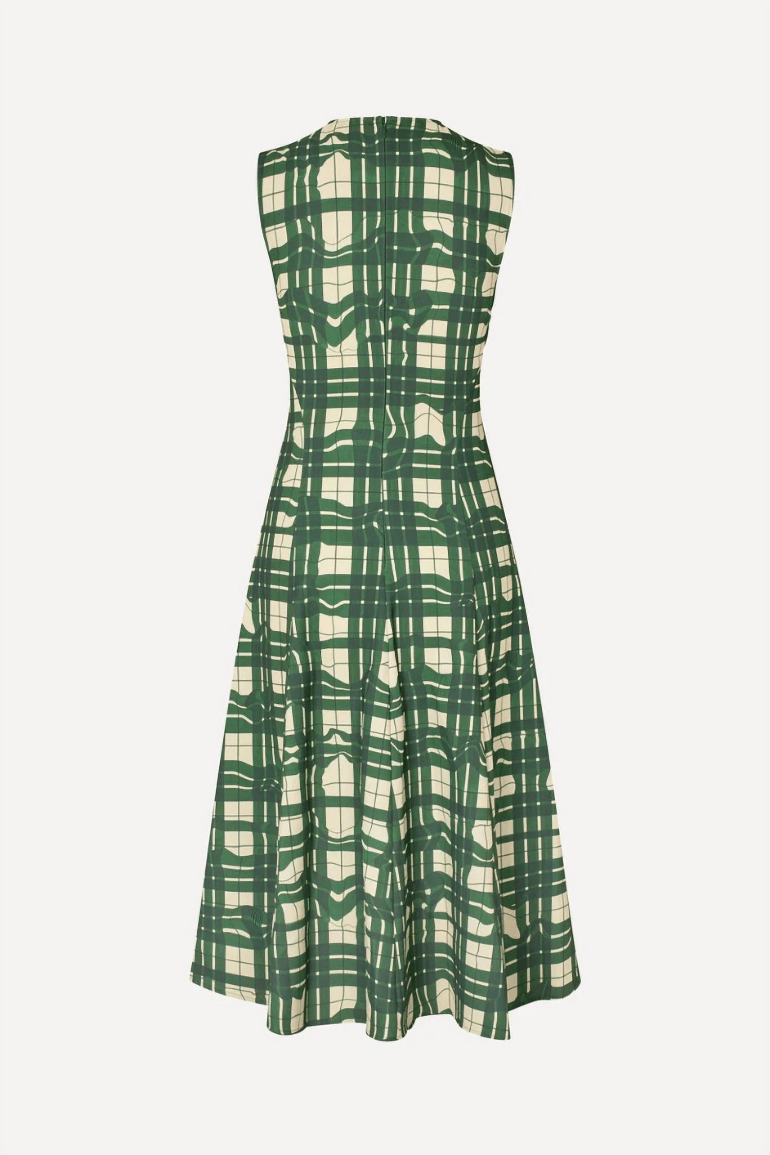 Stine Goya - Sleeveless Gathered Midi Dress