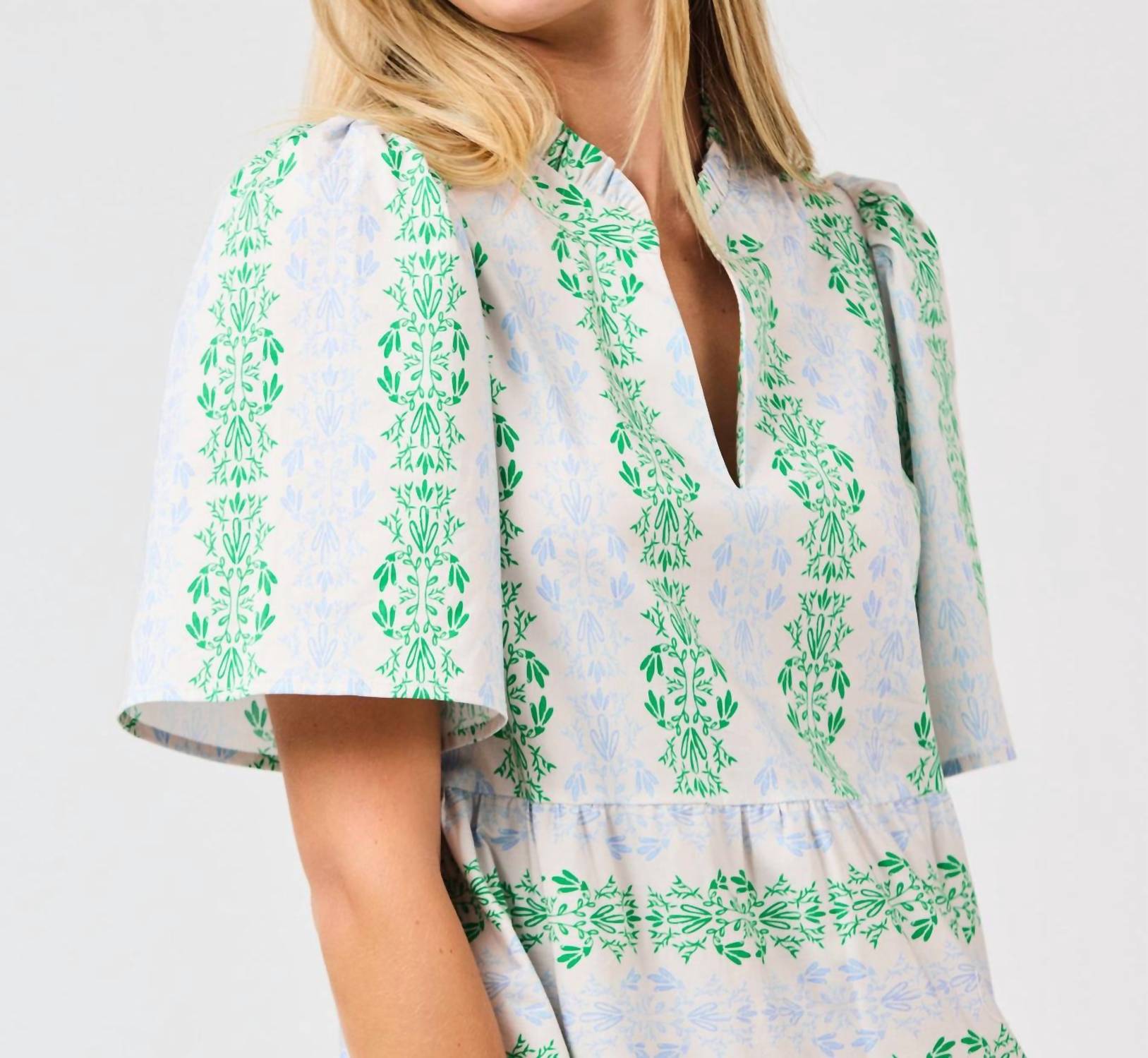 Mary Square - Ivy Heirloom Vine Dress