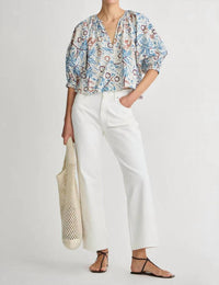 Apiece Apart - Nele Lantern Sleeve Top