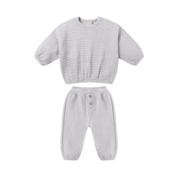 Quincy Mae - Boy's Textured Sweat Set