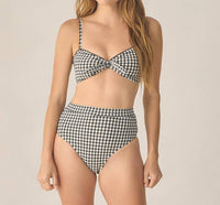 Rylee + Cru - Knotted Bandeau Bikini Top