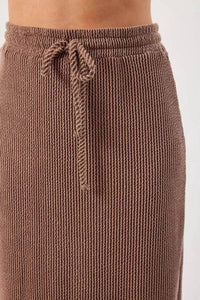 Kylie Paige - Kaya Tie Waist Midi Skirt