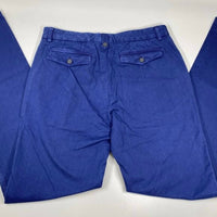 Missoni Men’s Textured Zig Zag Trousers in blue - men's pants - detail view