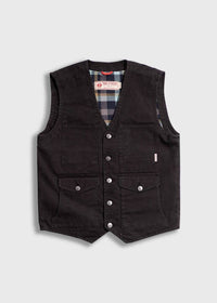 Iron & Resin Men's Bronco Vest in black - men's jacket