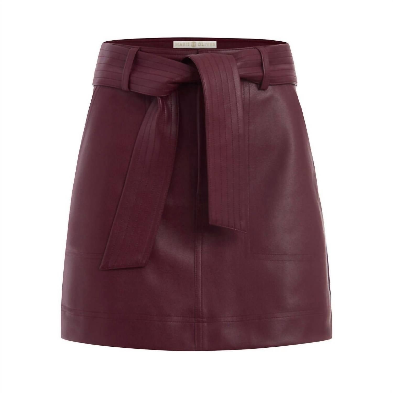 Marie Oliver - Women's Merlot Vallie Skirt