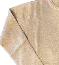 Jumper1234 Women's Lightweight Cashmere Crew Sweater in beige - women's sweater - view 4