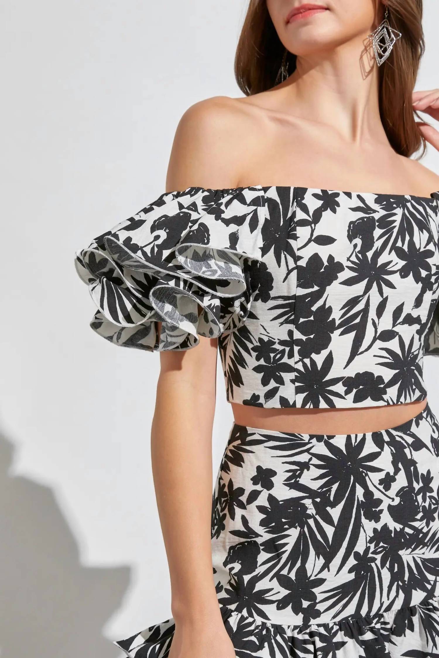 Do+Be - Dana Ruffle Sleeve Top