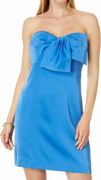 Lilly Pulitzer - Carlynn Strapless Satin Bow Mini Dress