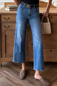EMERSON FRY Thrifted Gem Ankle Jeans in vintage blue - women's jeans