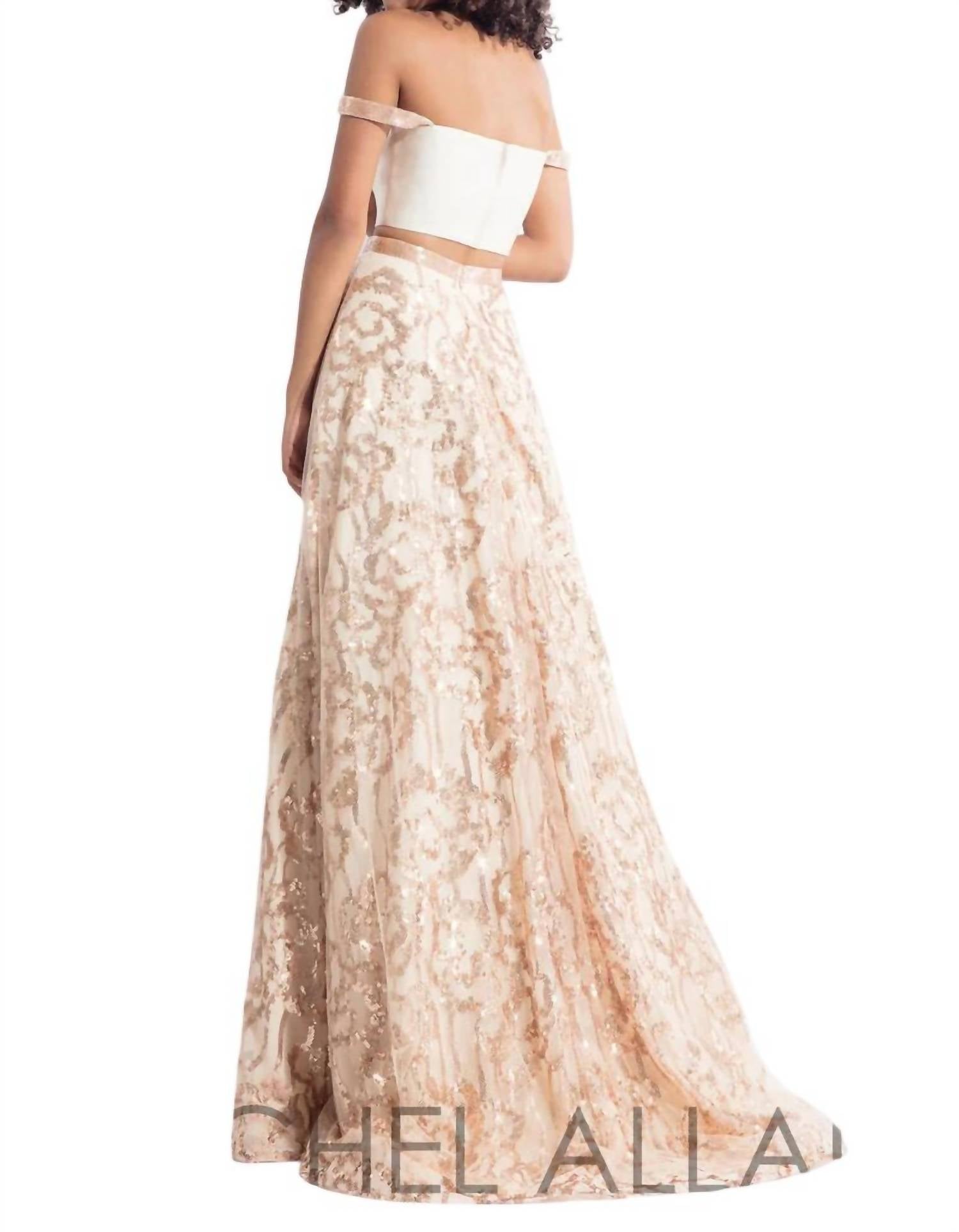 Rachel Allan - A-line Prom Dress
