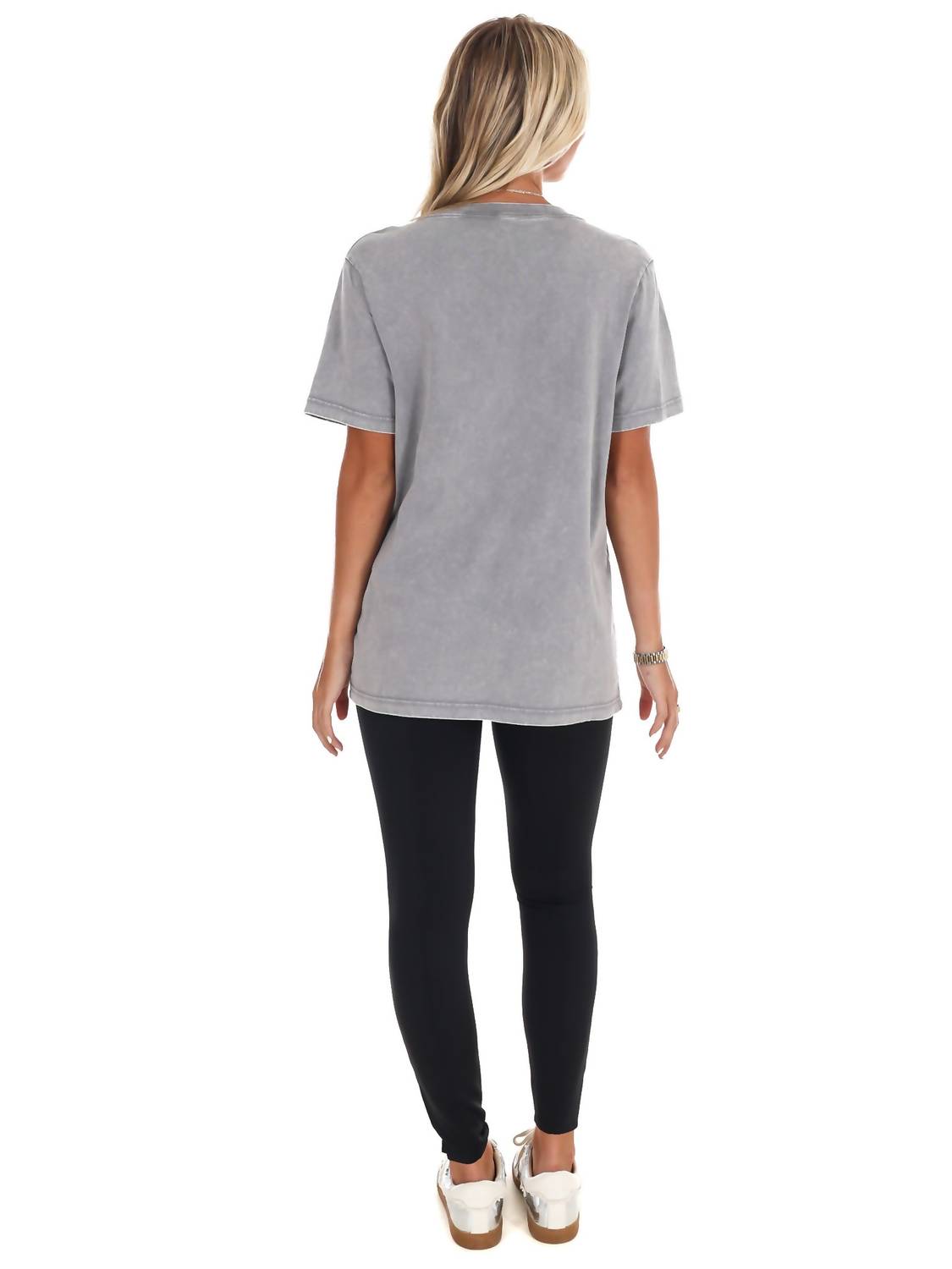 Gameday Couture - Jeweled Rhinestone V-neck Tee
