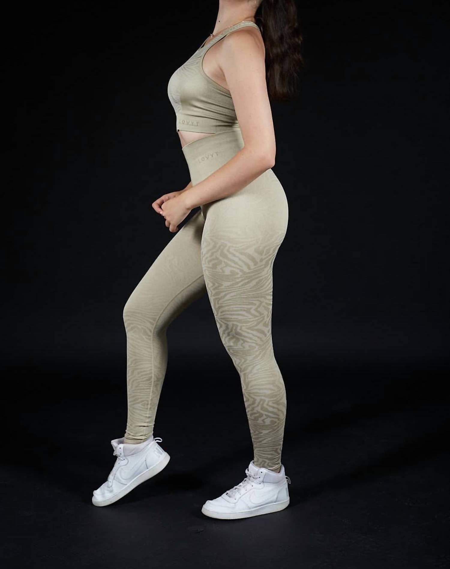 Lovyt - Euroshine Jacquard Leggings