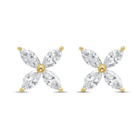 Diana M Jewels - Women's Marquise Lab-grown Diamond Stud Earrings (0.75 Tcw) - Signature