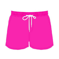 Havana & Co. Men's Swim Trunk in pink - men's swimwear