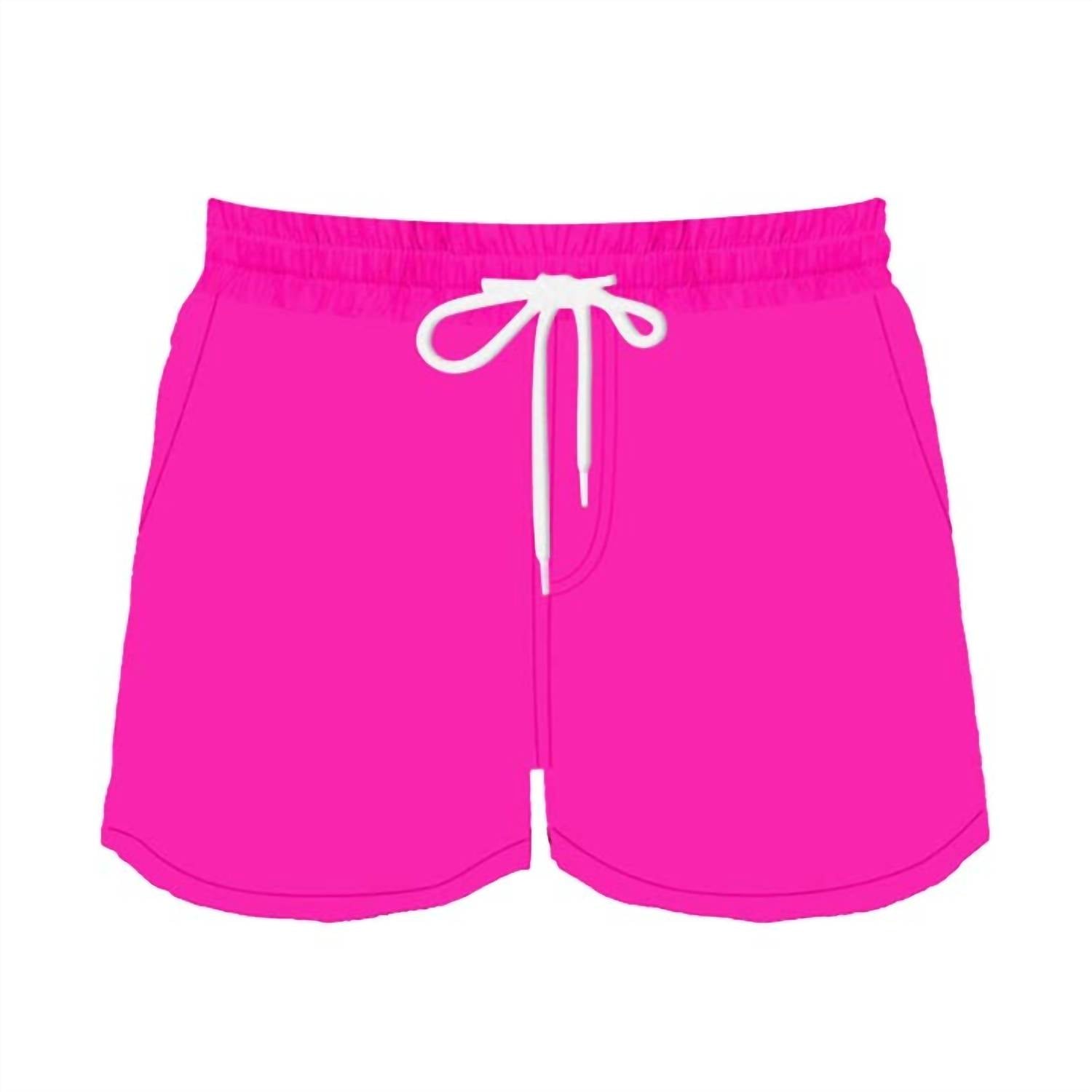 Havana & Co. Men's Swim Trunk in pink - men's swimwear