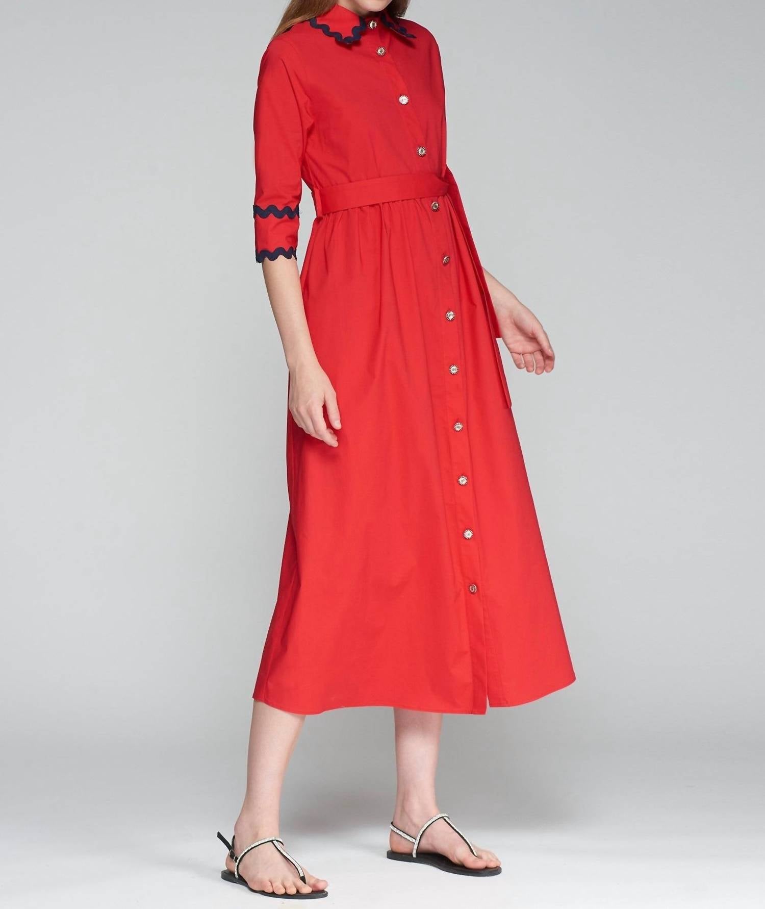 Vilagallo - Natalia Poplin Dress