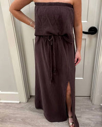 Bobi - Two-piece Tube And Skirt Set