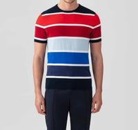 Ron Dorff - Knitted T-shirt With Big Stripes