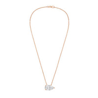Diana M Jewels - Women's Pear Shape East West Diamond Pendant (15.00 Ct) - Grand