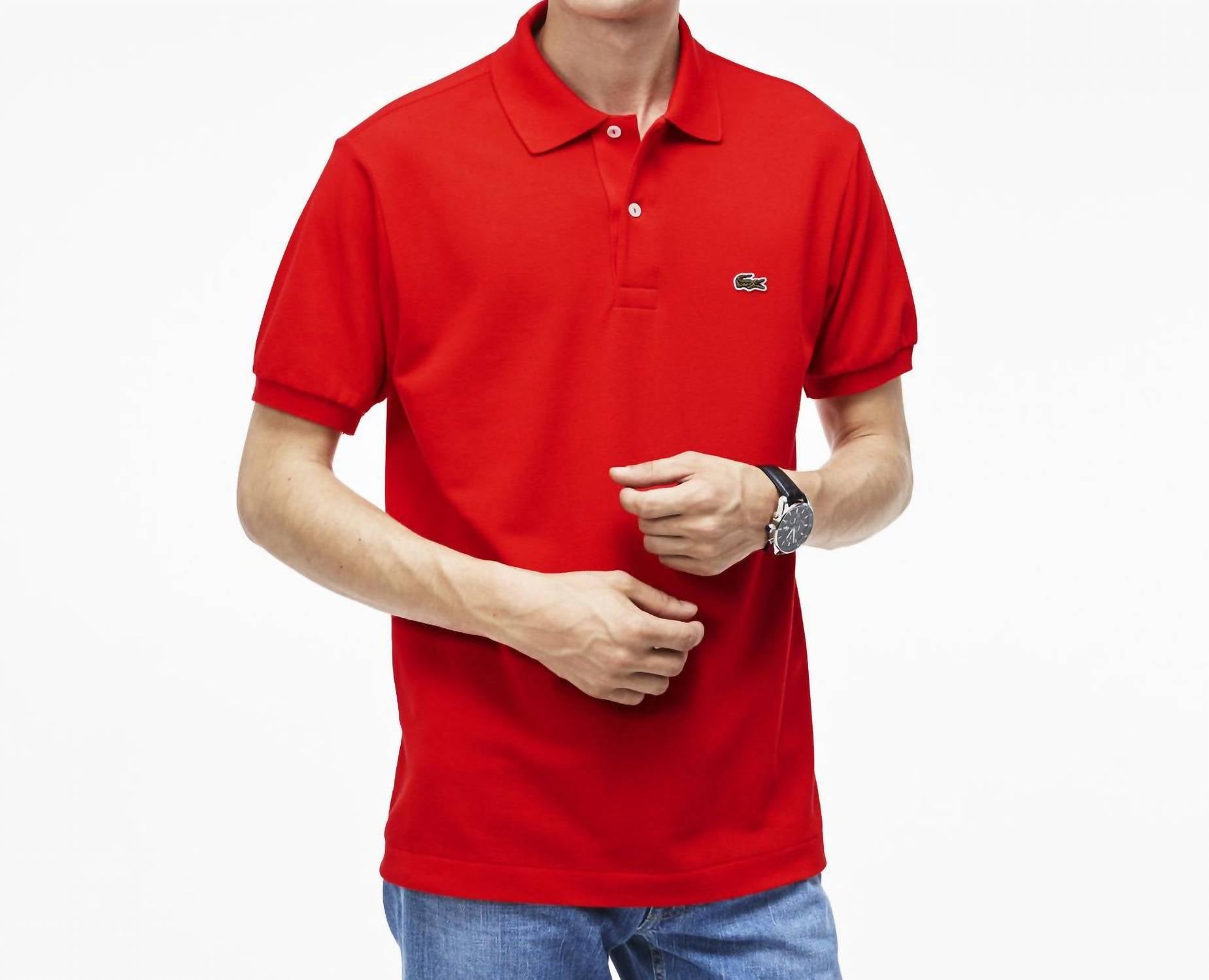Lacoste - Short Sleeve Pique Original Fit Polo Shirt