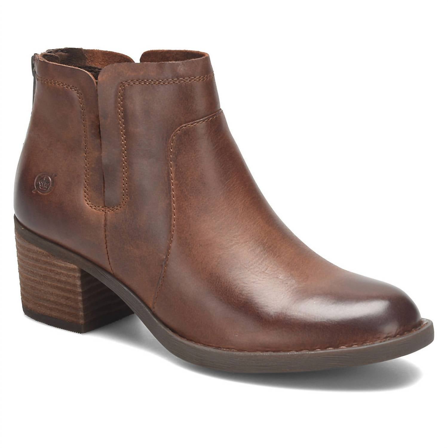 Born Women's Reece Booties in brown - women's shoe