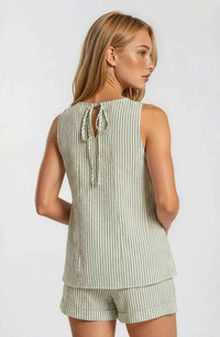 Gilli - Pinstripe Short Set