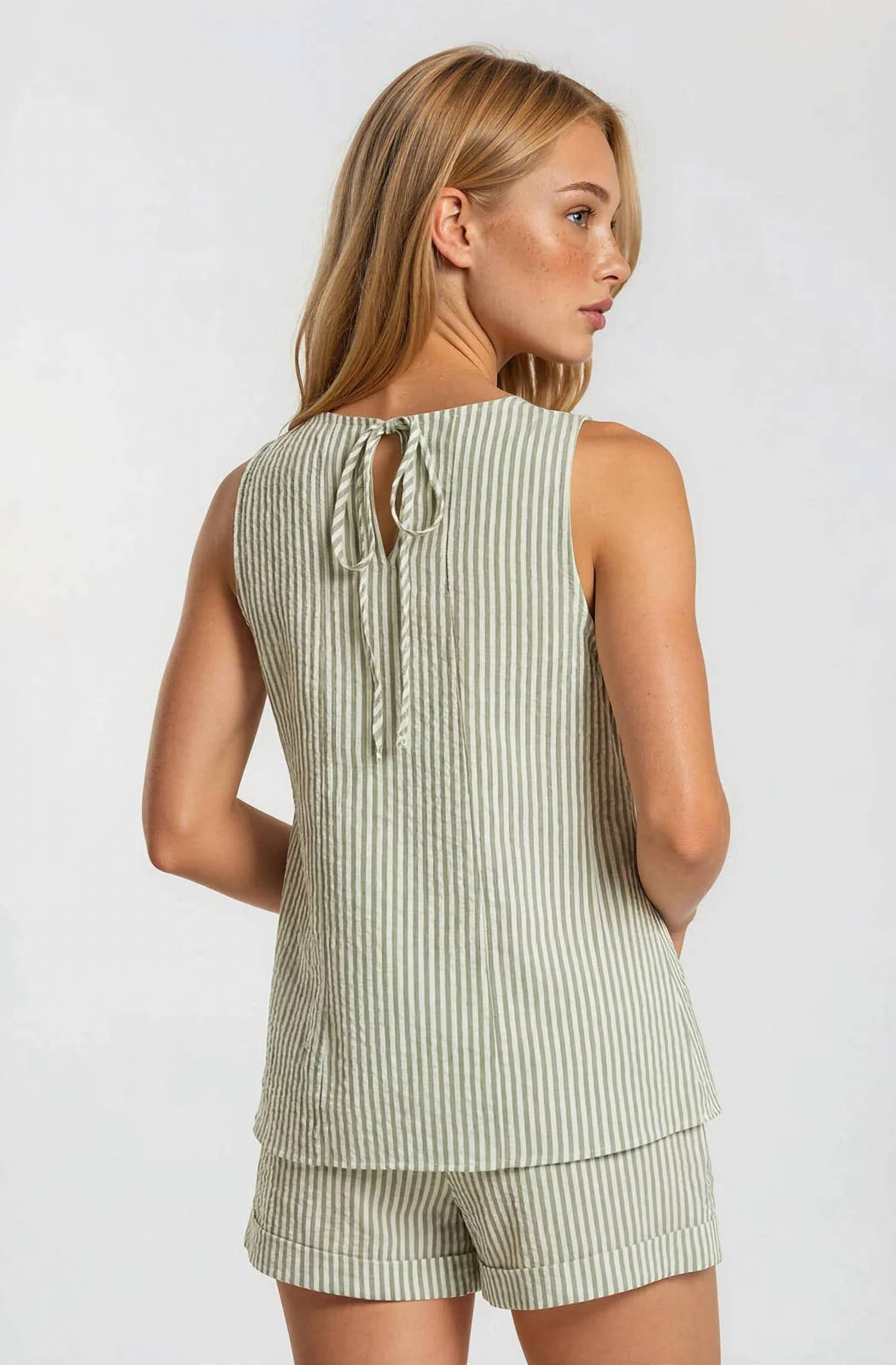 Gilli - Pinstripe Short Set