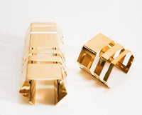 Avenue Chic - Women's Small Octagonal Cuff