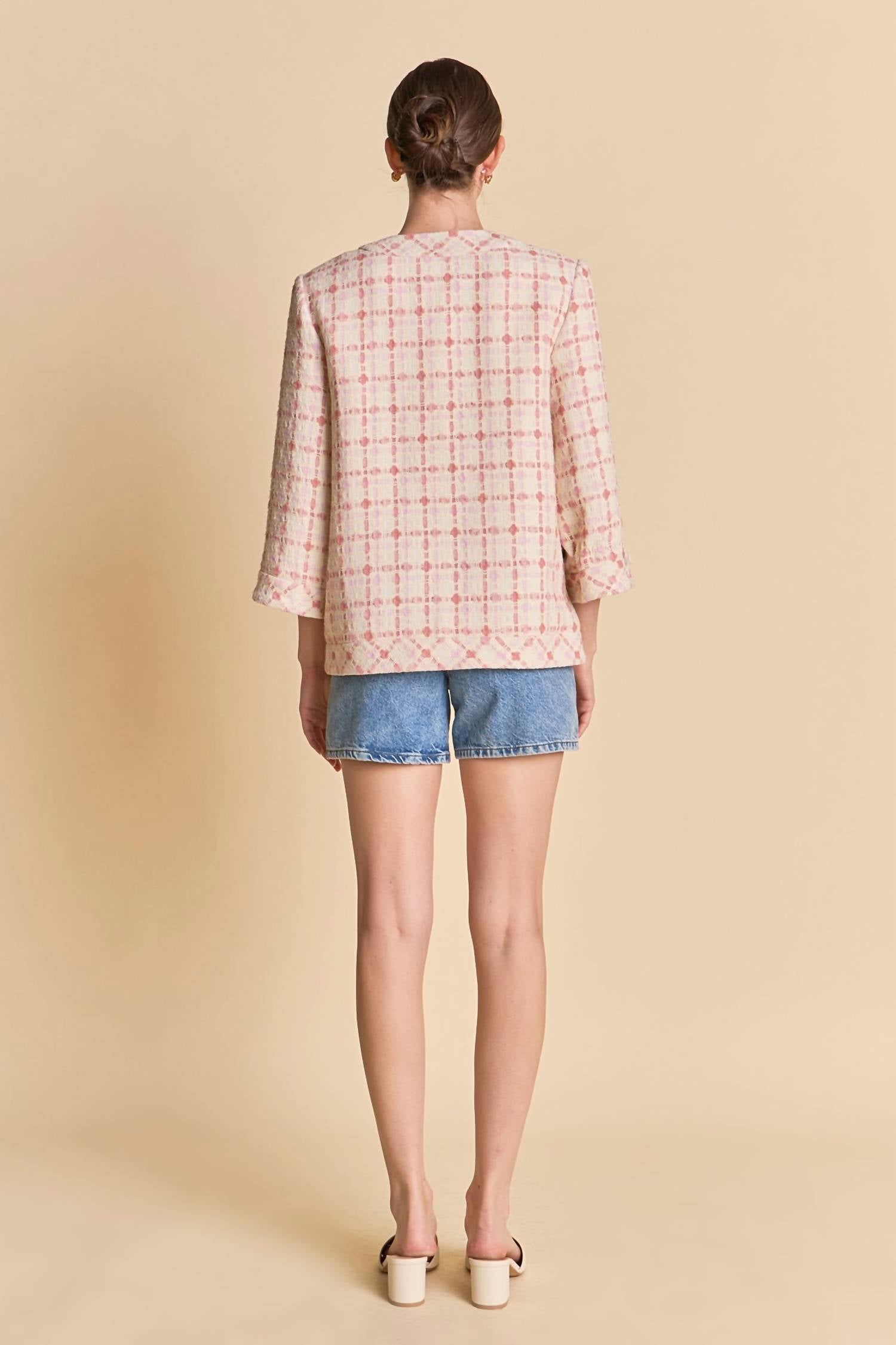 English Factory - Tweed Box Jacket