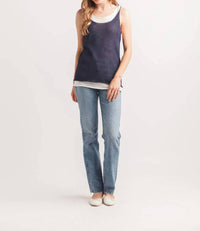 Papillon - Open Knit Layered Tank