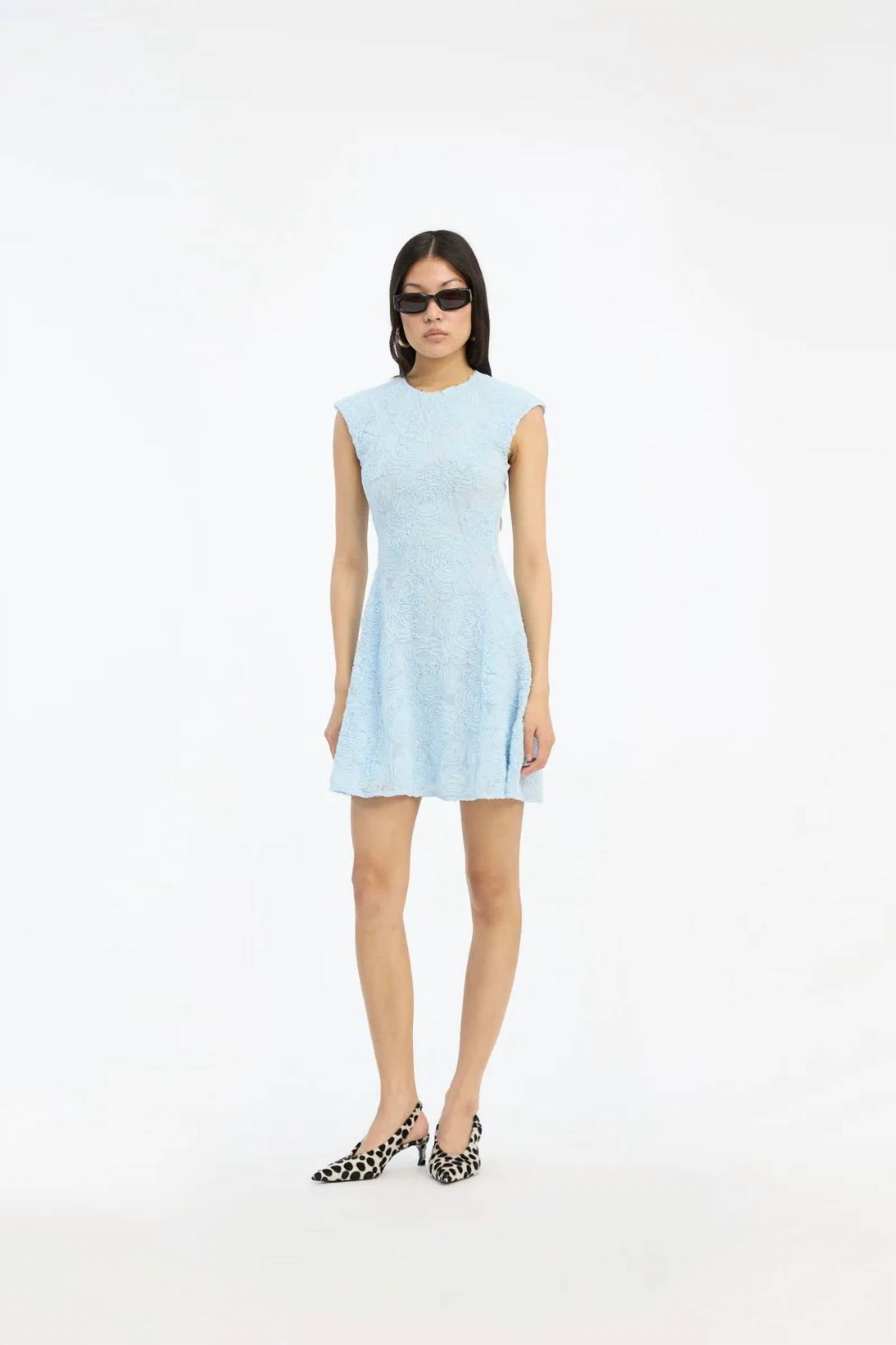 Rotate - MESH MINI DRESS