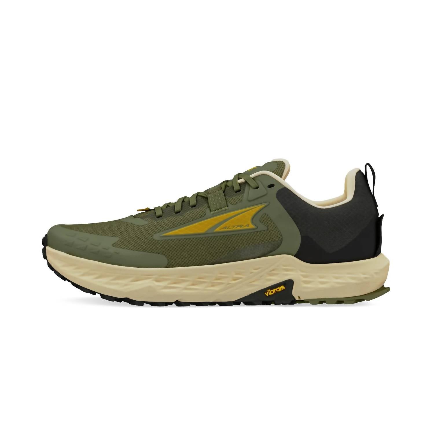 ALTRA Men's Timp 5 Trail Running Shoes in green - men's shoe - view 4