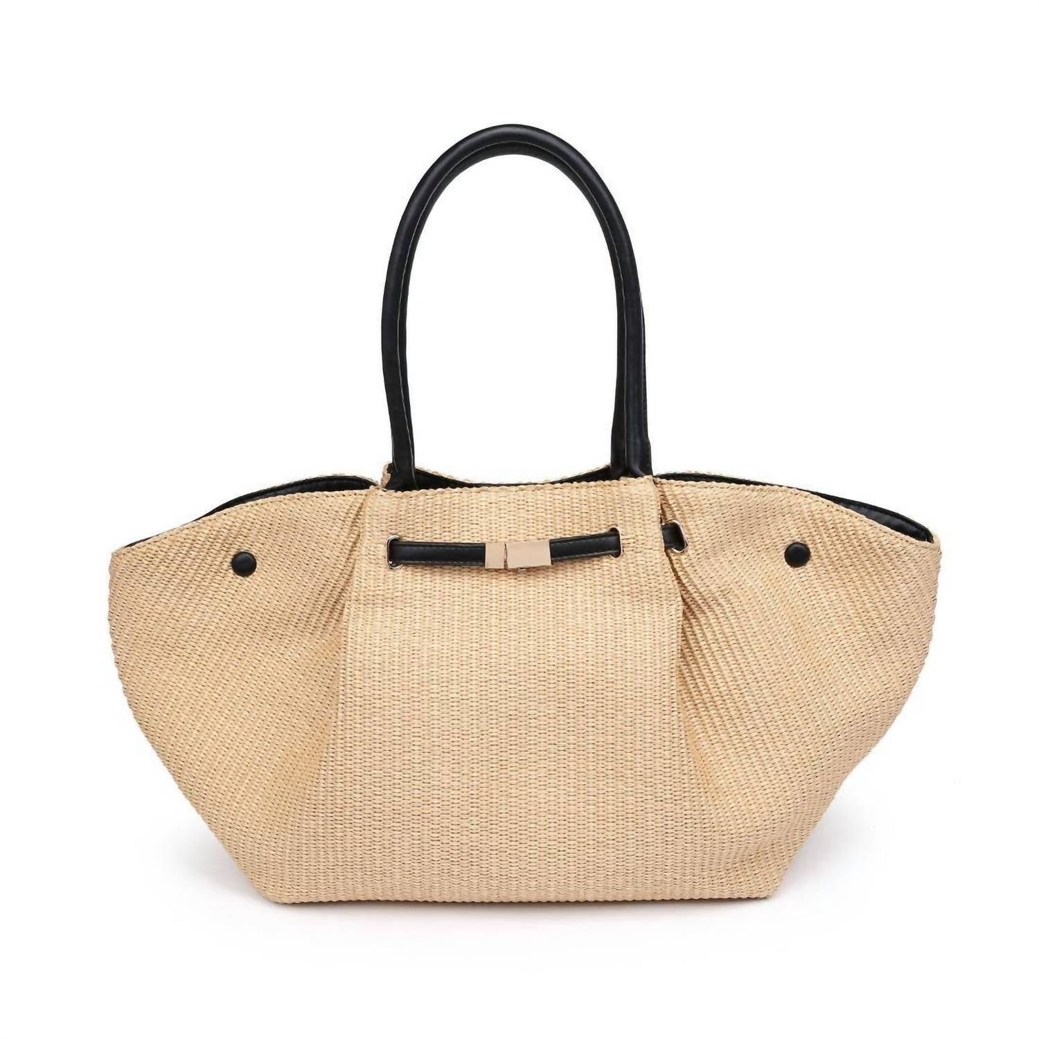 Urban Expressions - Women's Kaia Straw Tote Bag